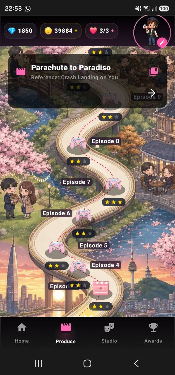 K-Drama Director episode production map
